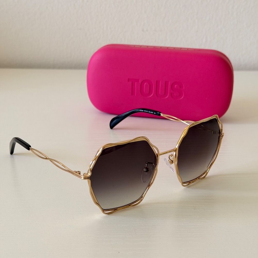 New, Tous STO445 0300, Gold Frame, Authentic - Picture 6 of 12